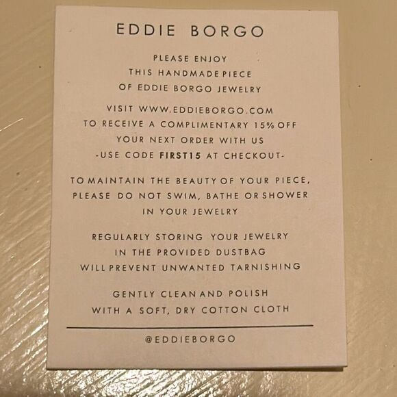 Eddie Borgo Supra Chain Link Drop Earrings 12k Gold Finish New - Picture 6 of 9